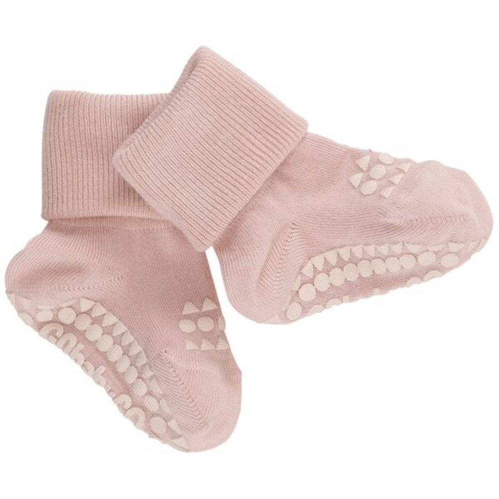 Køb Gobabygo Soft Pink Non-Slip Strømper Bambus