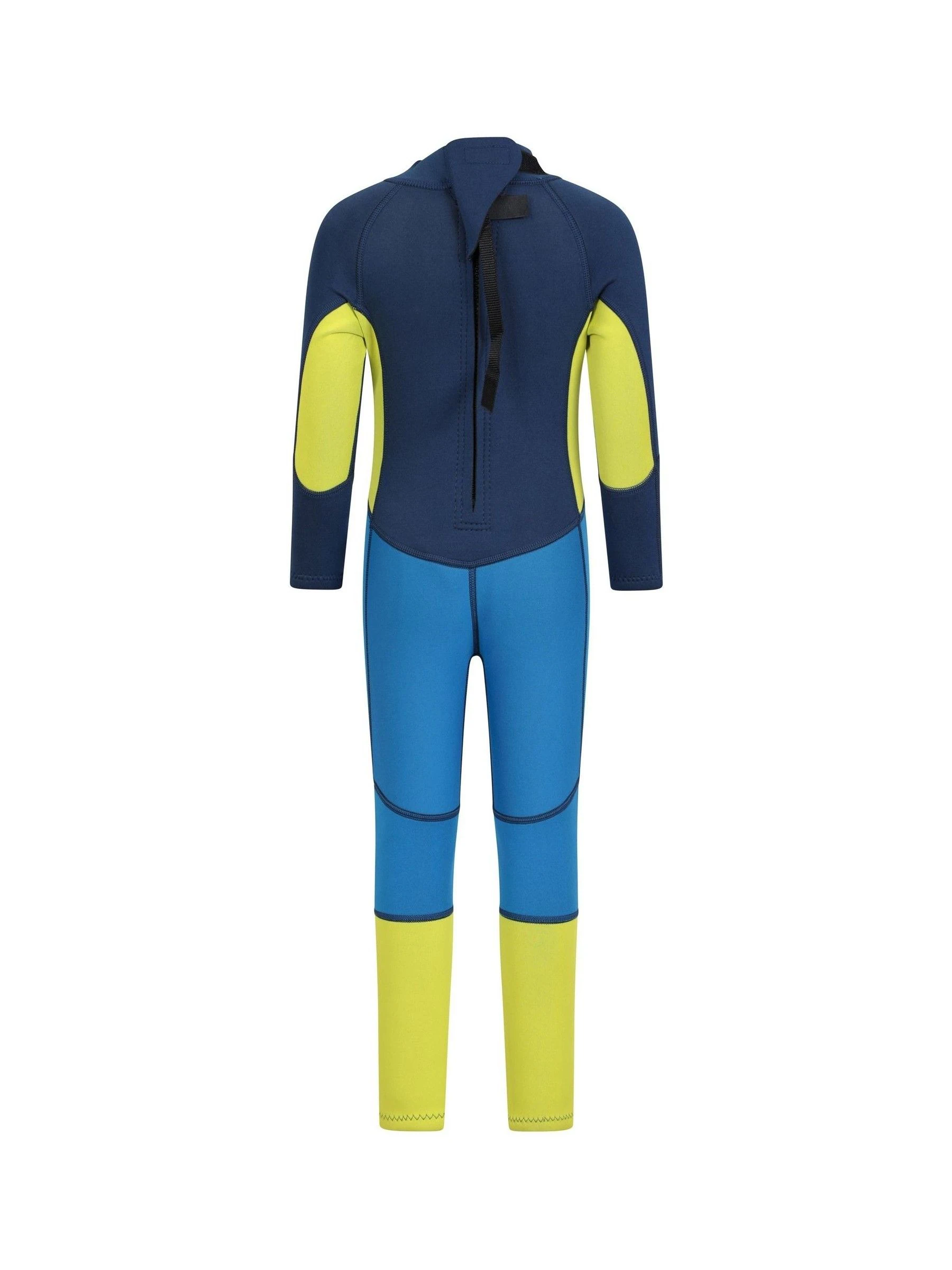 Blauw - Mountain Warehouse - Volledige wetsuit van 2,5 mm neopreen voor kinderen