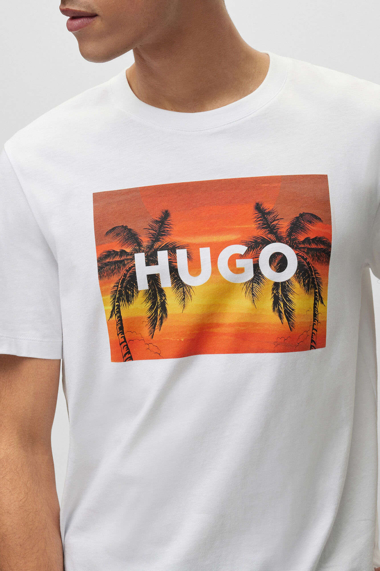 Camiseta de manga curta - branca