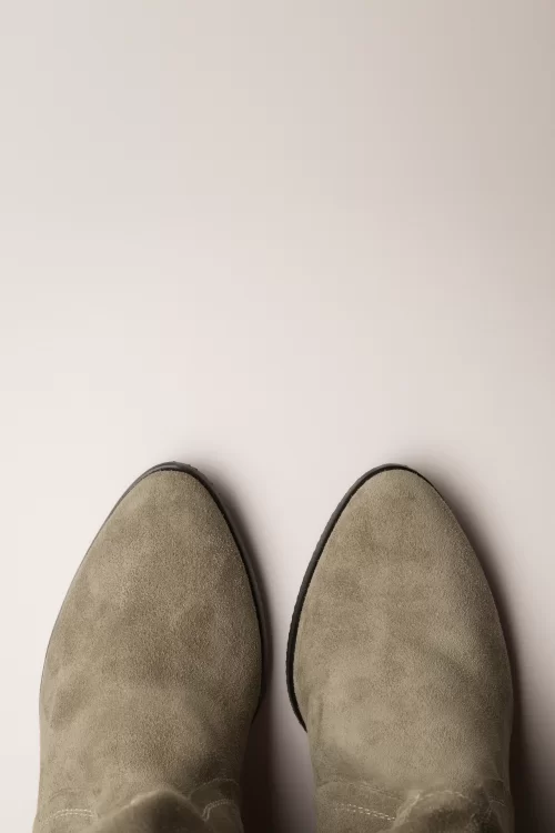 Banned Retro Leah Suede laarzen in zand