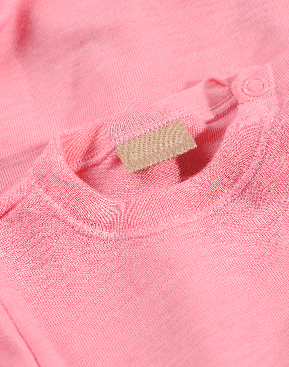 Romper met lange mouwen van merinowol/zijde voor baby's