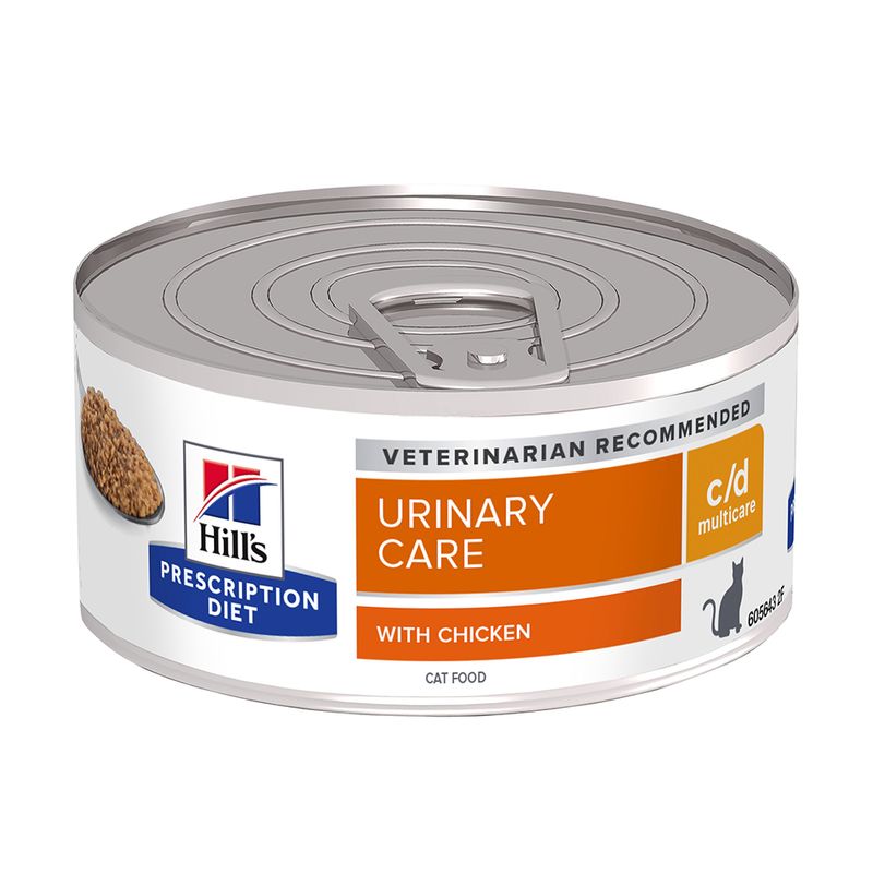 Hill's Prescription Diet c/d Urinary Care Multicare, poulet à prix discount sur bitiba.fr