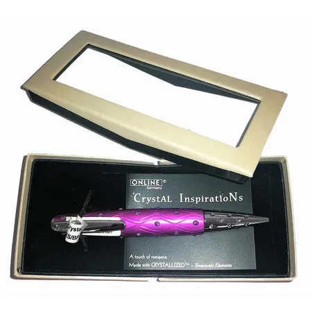 ONLINE Drehkugelschreiber Crystal Inspirations Magic lila