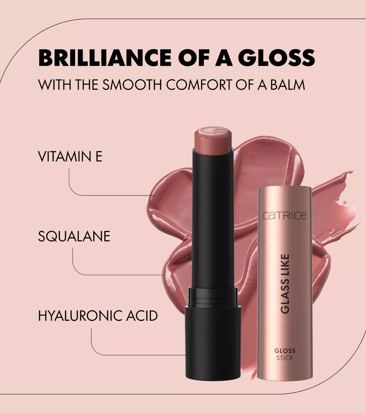 Catrice - Batom Gloss Glass Like - 030: Talk Hibiscus To Me