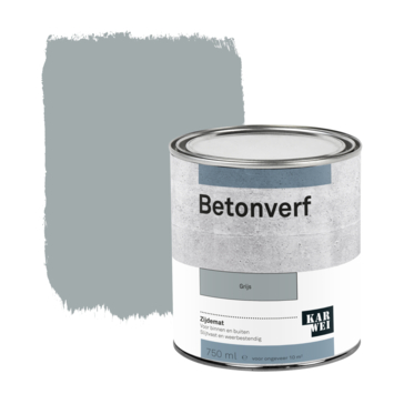 KARWEI betonverf zijdemat grijs 750 ml