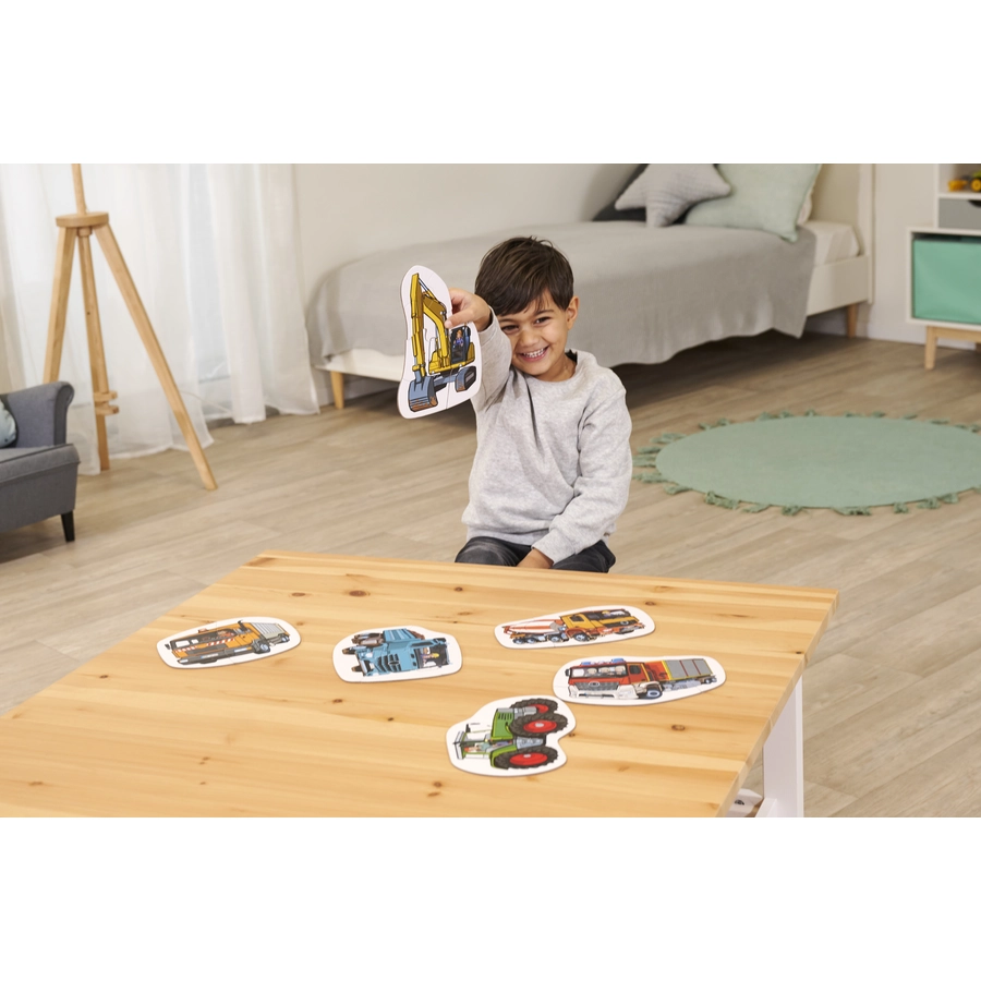 Noris 6 erste Puzzles – Fahrzeuge