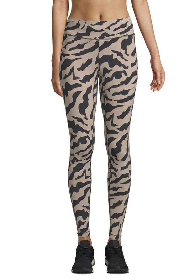 Casall Iconic Printed 7/8 tights Brun