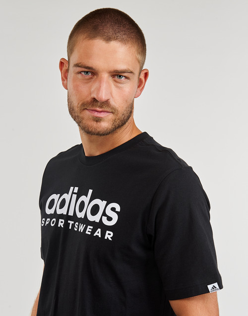 Adidas Sportswear - SPW TEE - Noir / Blanc
