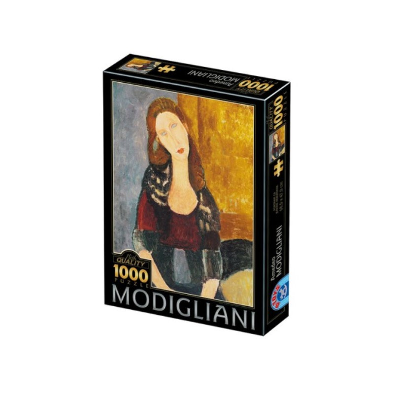 Puzzle 1000 pièces - Modigliani - Portrait Hebuterne