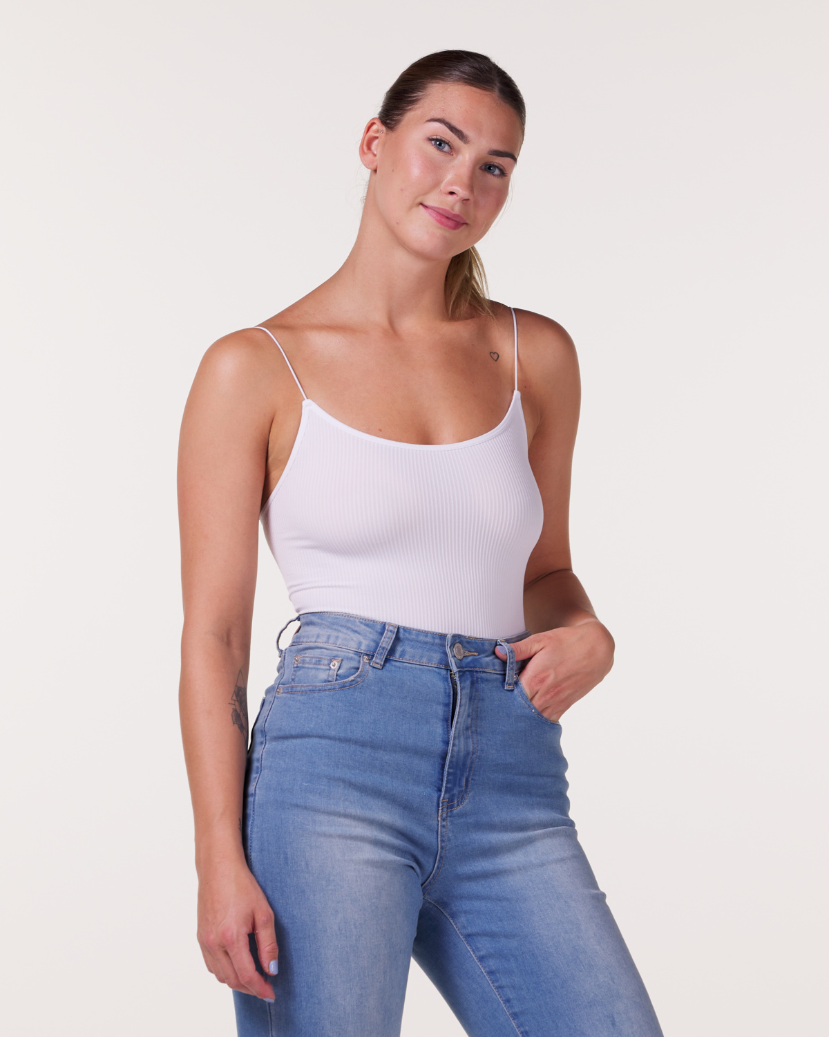 Bumpro Everyday Rib String Body White