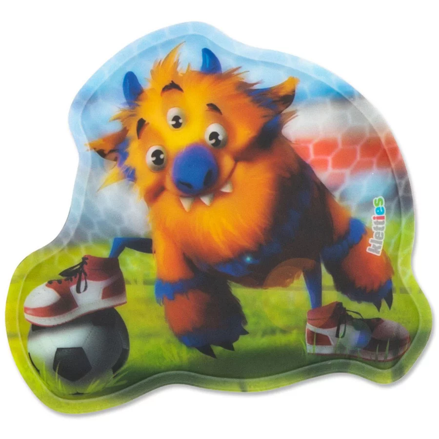Ergobag Zubehör Klettie - Kontur (einzeln) Monster Fußball