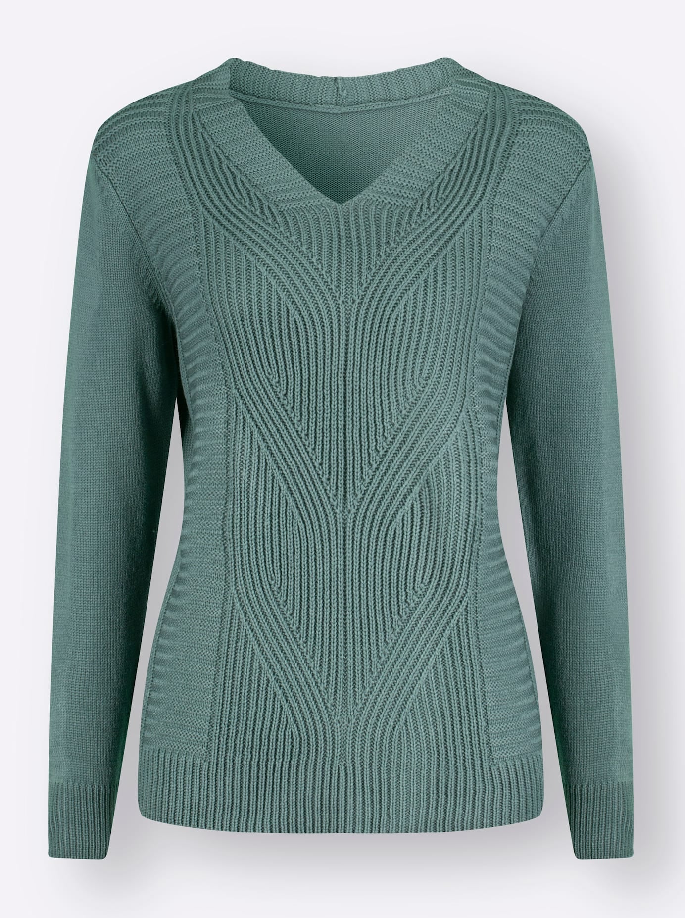 Classic Basics V-Ausschnitt-Pullover »Langarm-Pullover«