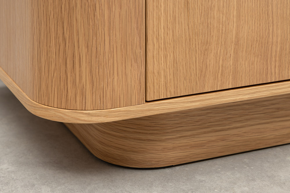 Modernes Sideboard VALHALLA WOOD 180cm natur Eichenholz Kommode
