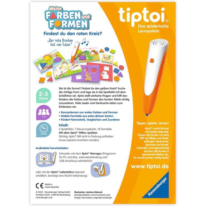tiptoi® Spiel - Meine Farben und Formen