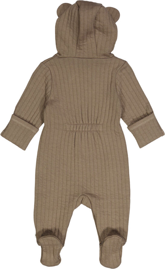 Müsli by Green Cotton Cotton quilt bodysuit Walnut