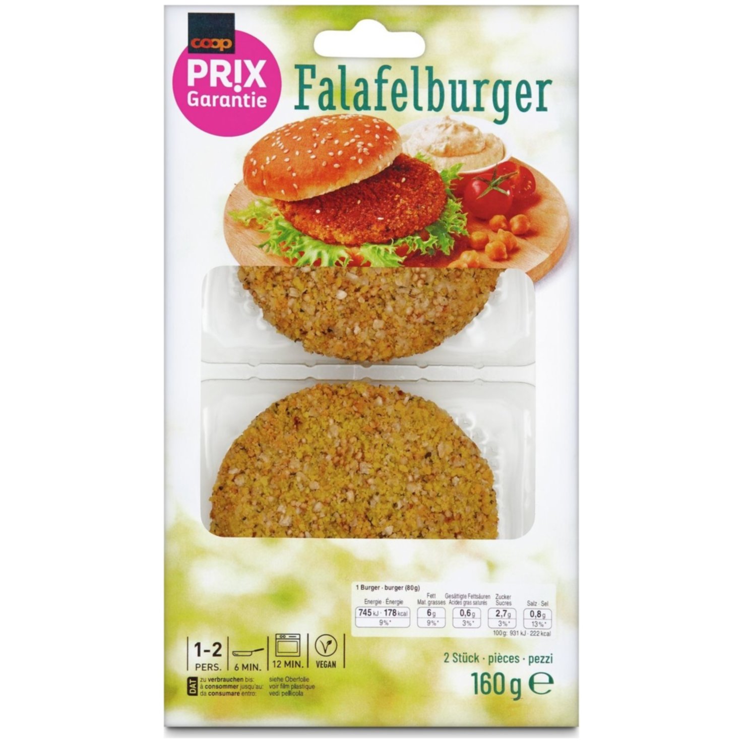 Prix Garantie Falafelburger