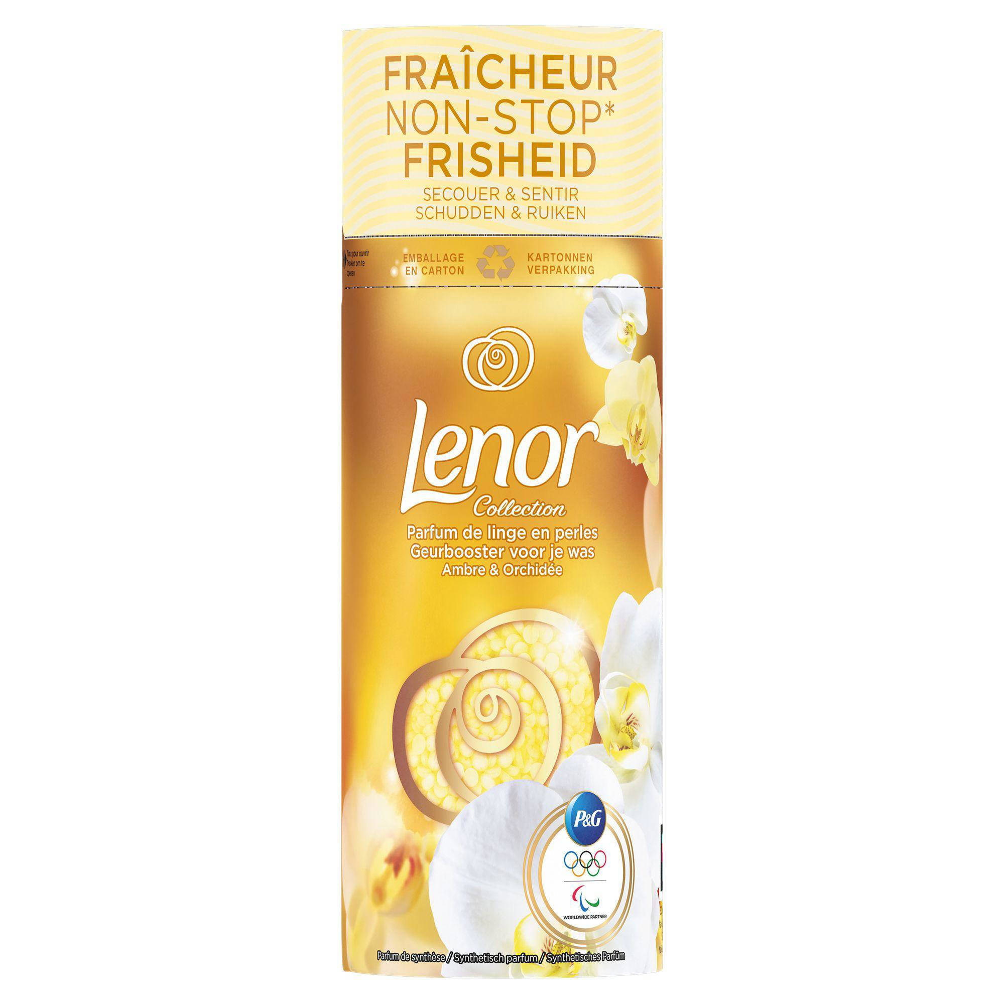 Lenor geurbooster voor de was Orchidee en amber - 6 x 165 gram
