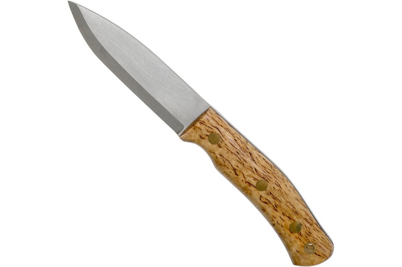 Casström No. 10 Swedish Forest Knife Curly Birch, K720 Scandi Grind 13124 bushcraftmes