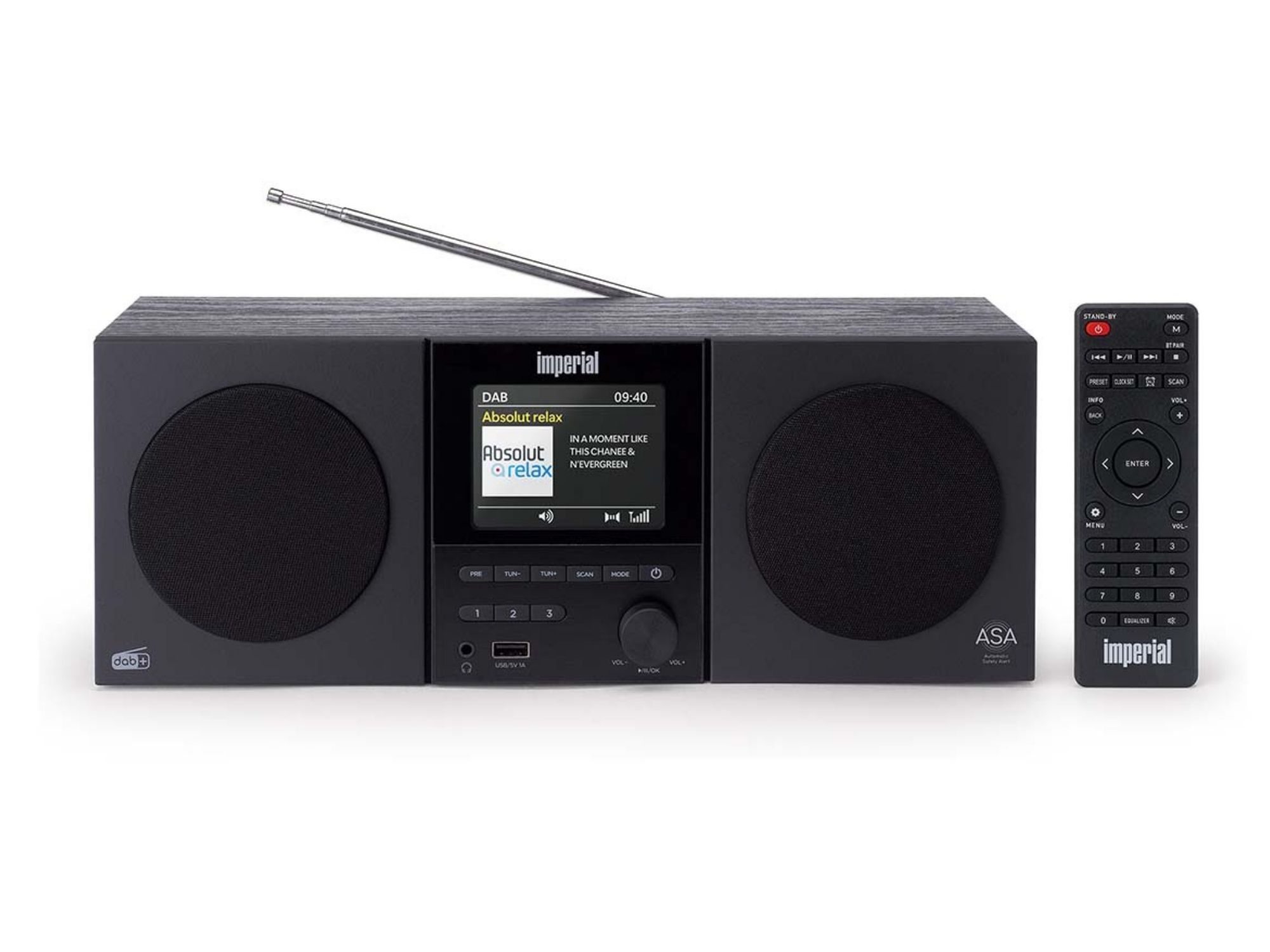 Imperial DABMAN-220BK DAB+ Radio - Zwart