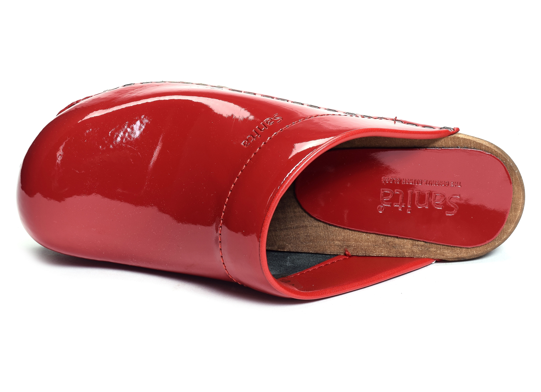 Wood classic verni rouge