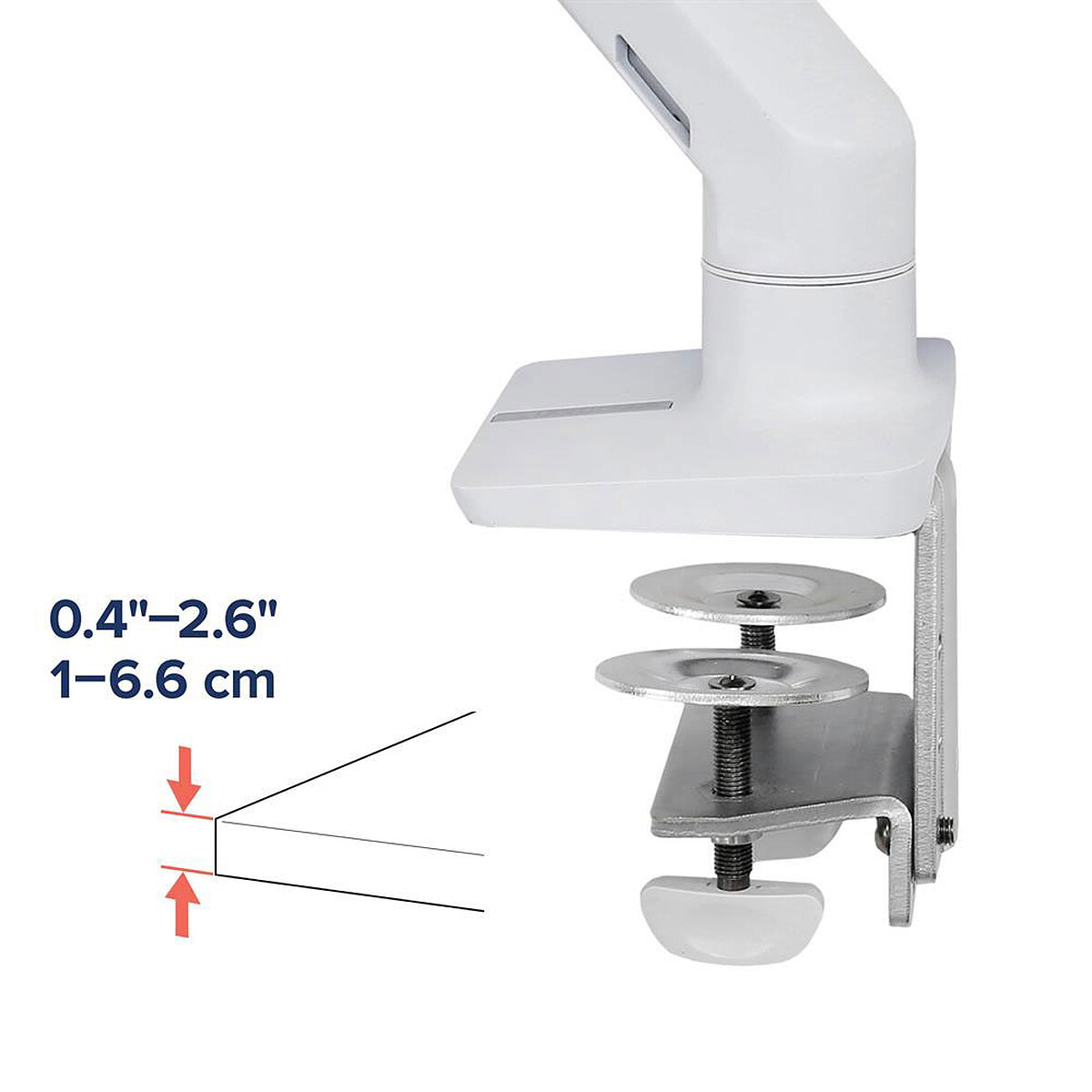 Ergotron HX Kit de fixation bureau pour bras (Blanc)
