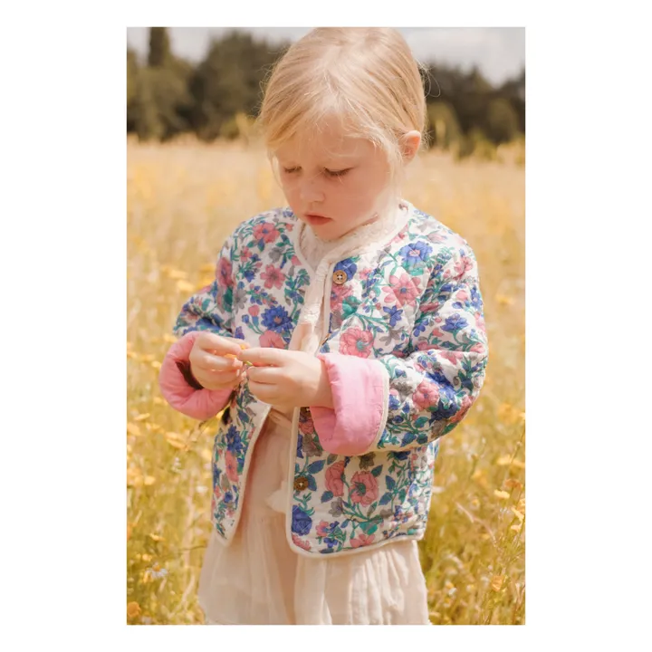 Louise Misha Veste Astrid Fleurie | Bleu