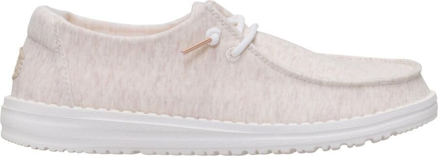 Hey Dude Mocassin Basse à lacets Wendy Stretch Jersey