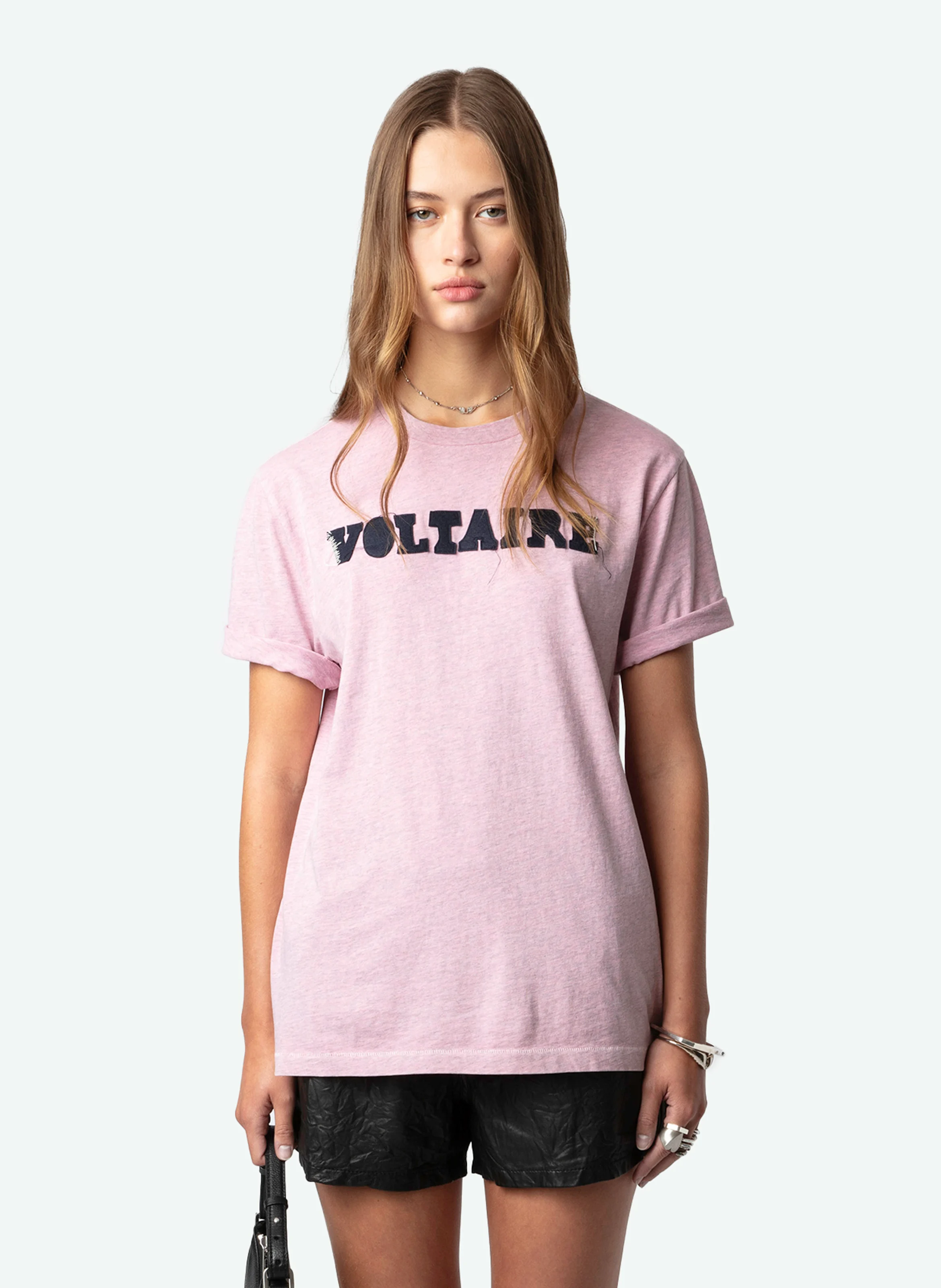 EDWIN - Tee-shirt col rond en coton bio | Jaune