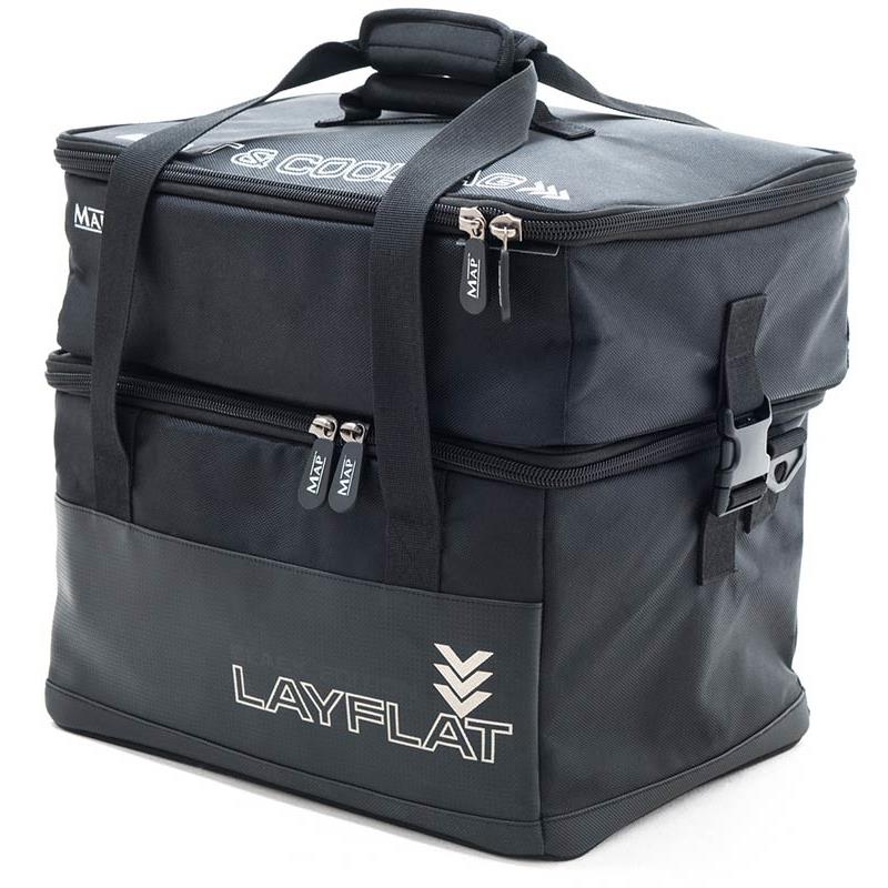 Sac À Appâts Map Parabolix Layflat Black Editition Bait And Cool Bag