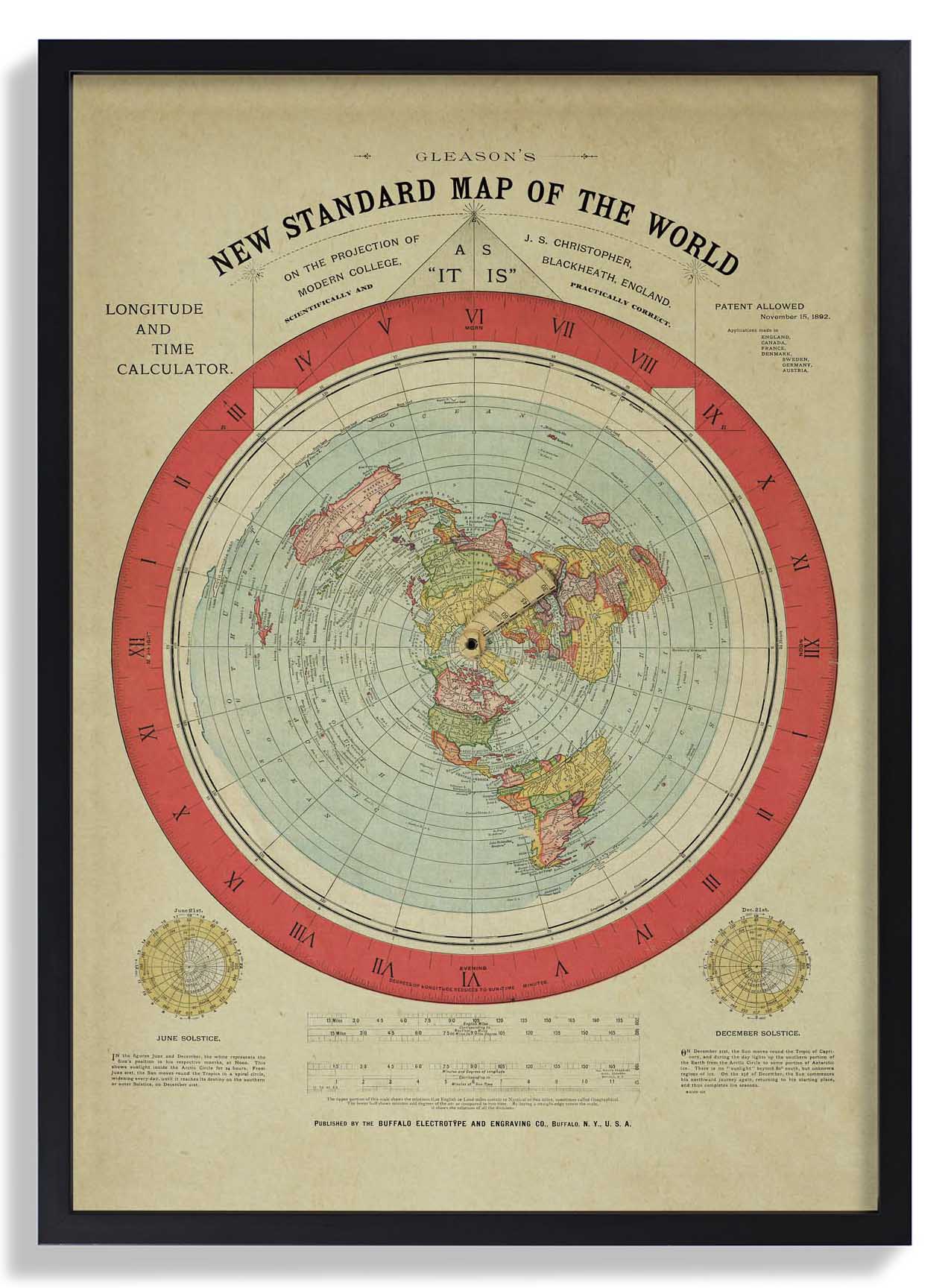 Flat of the World von Gleason