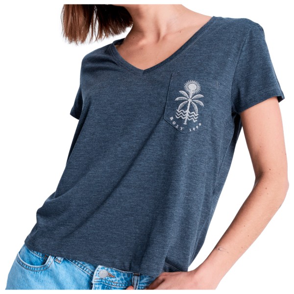 Roxy - Women's Laguna Green V Neck - T-shirt