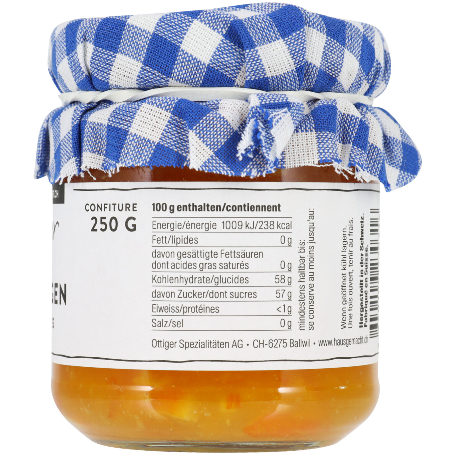 Ottiger Konfitüre Orange süss
