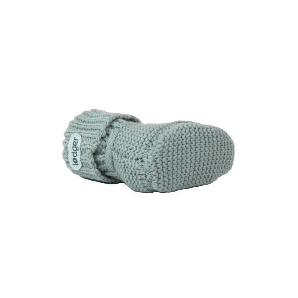 Lodger Knit Slofjes - 0-6 Mnd - Beige