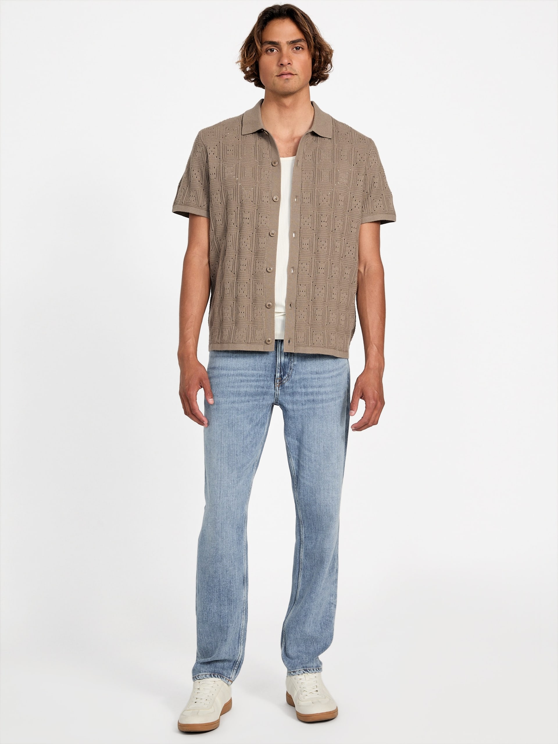Camisa Topanga Pointelle
