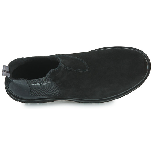 Calvin Klein Jeans - EVA MID CHELSEA BOOT SUEDE - Noir