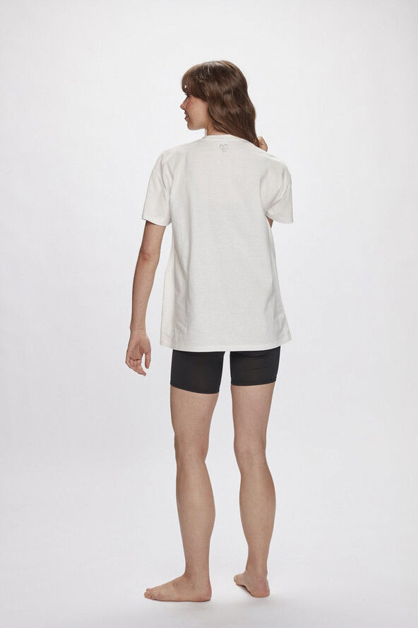 Carite Oversized Funk T-shirt Hvid