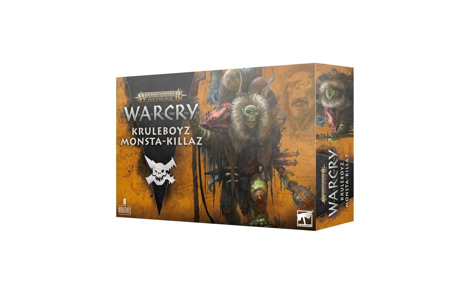 Figurenset Warhammer Warcry Kruleboyz Monsta-KillazWarhammer Age of Sigmar Warcry Miniaturen