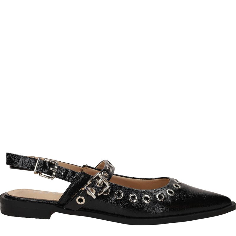 POSH by Poelman Slingbacks Zwart Dames