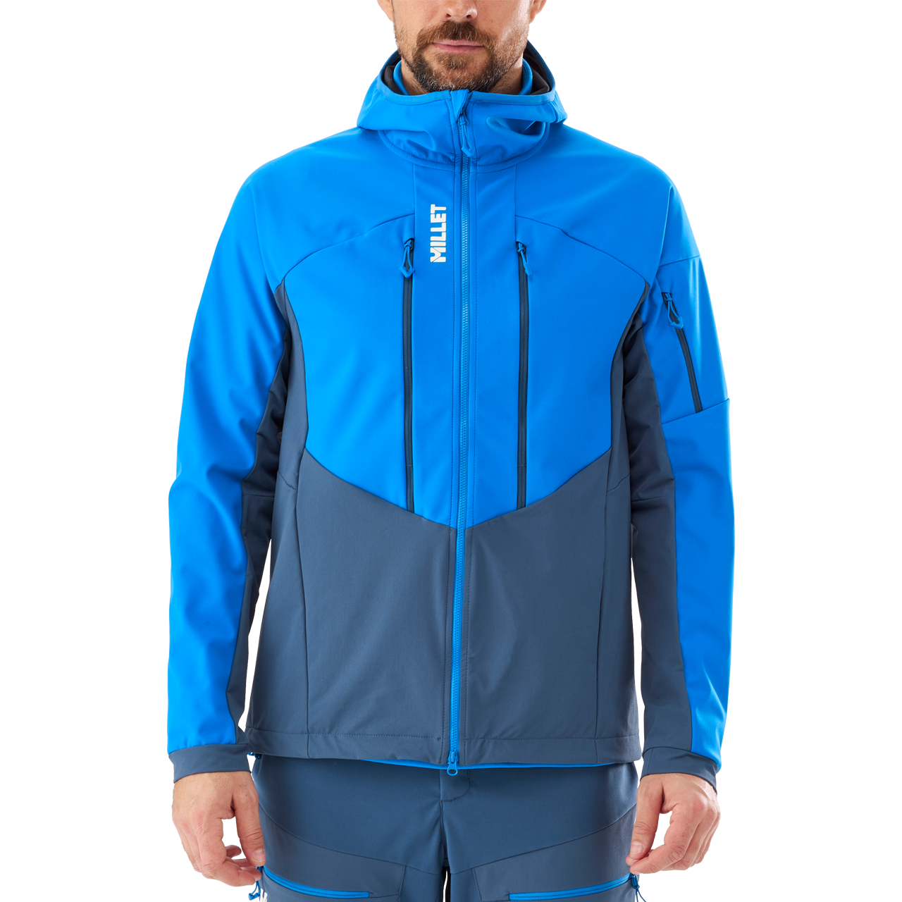 Millet Herren Softshell Jacke WHITE SHIELD dark denim/icon blue | Millet Skibekleidung Herren | Millet | M | Brands | XSPO-Fashion