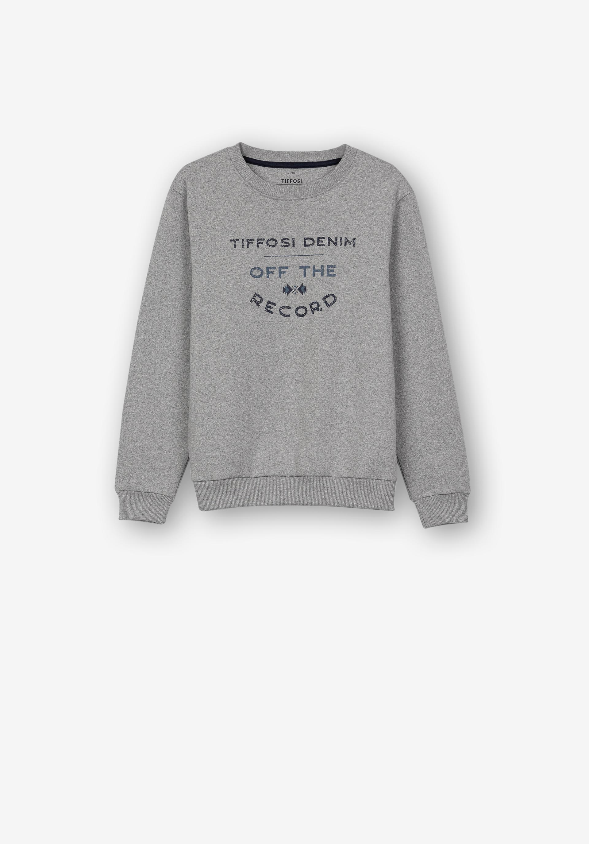 Sweatshirt com Estampado Frontal