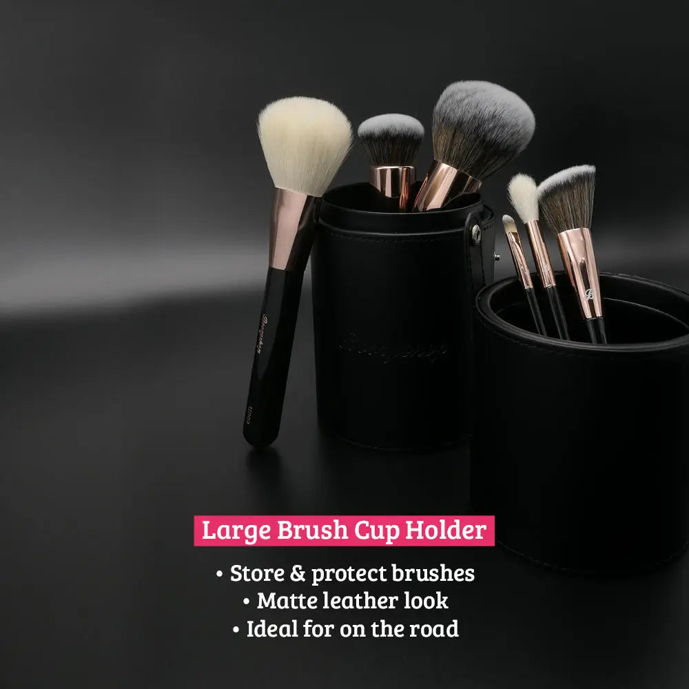 Large Brush Cup Holder Black