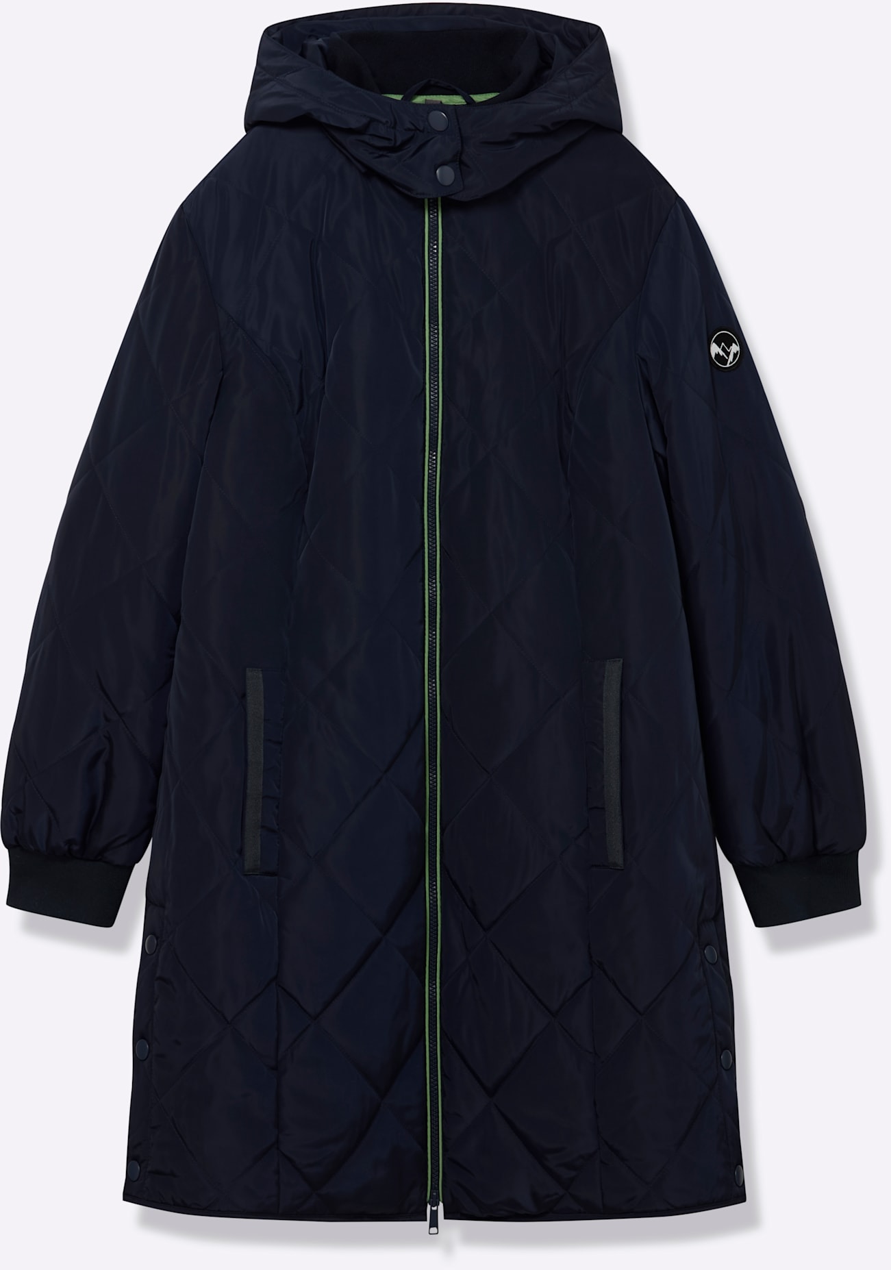 Sheego Steppjacke mit Kapuze