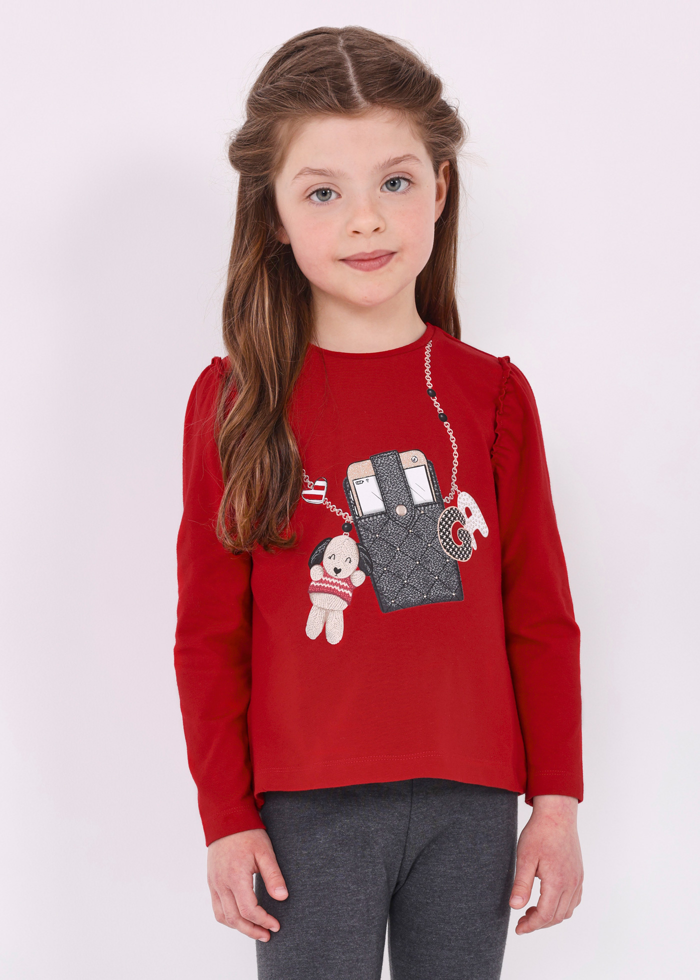Camiseta estampada Better Cotton para meninas