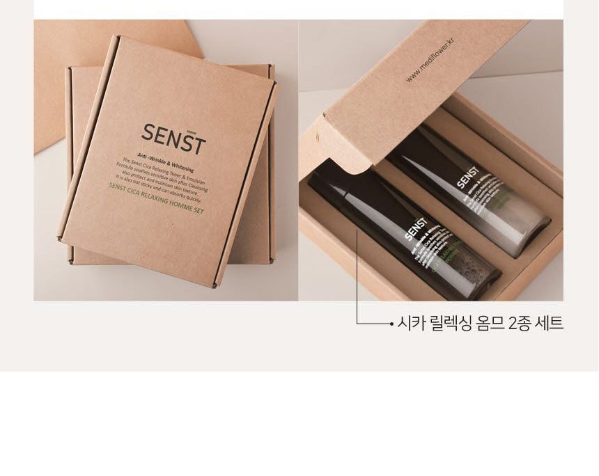MediFlower - Senst Cica Relaxing Homme Set
