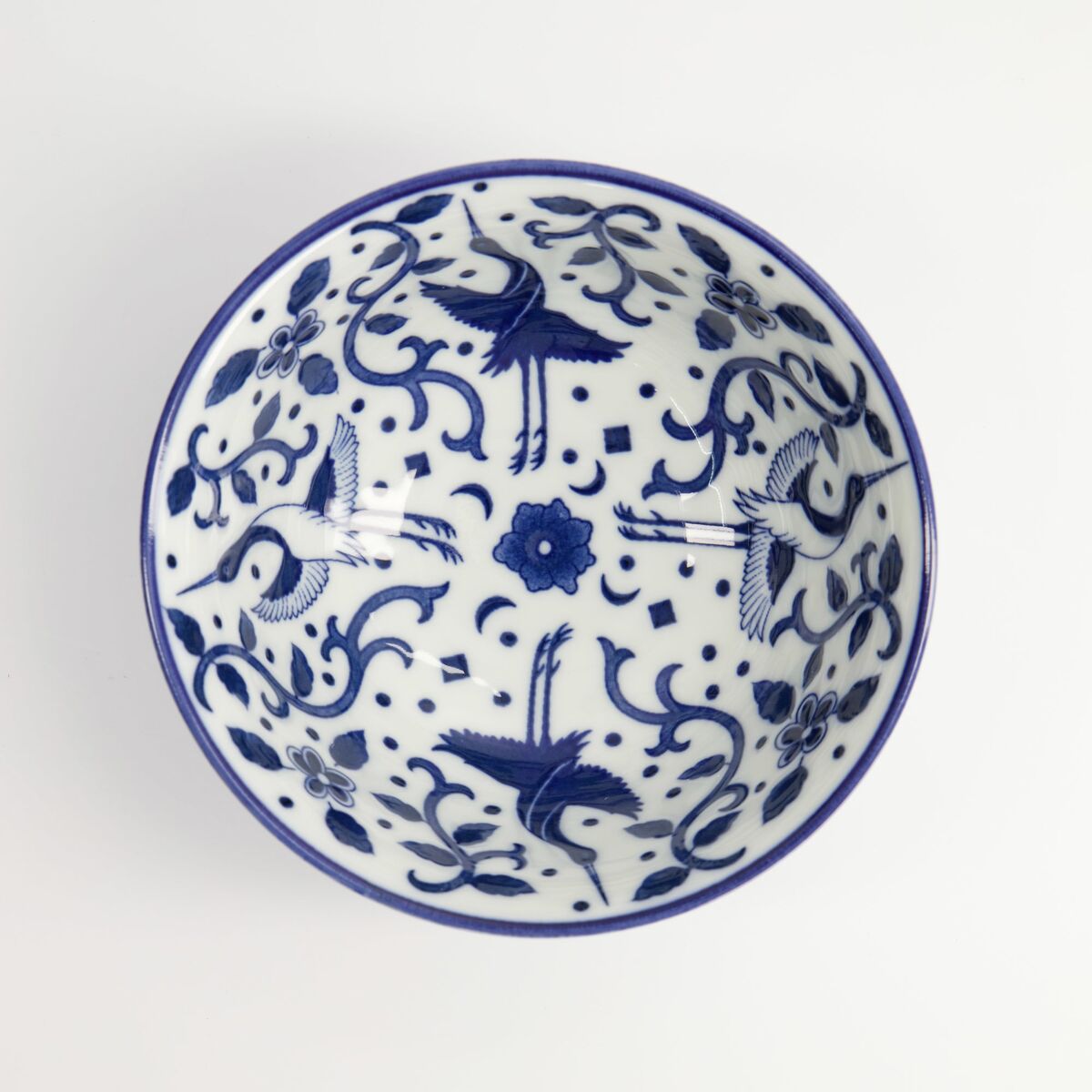 Blue Maizuru skål, 550 ml