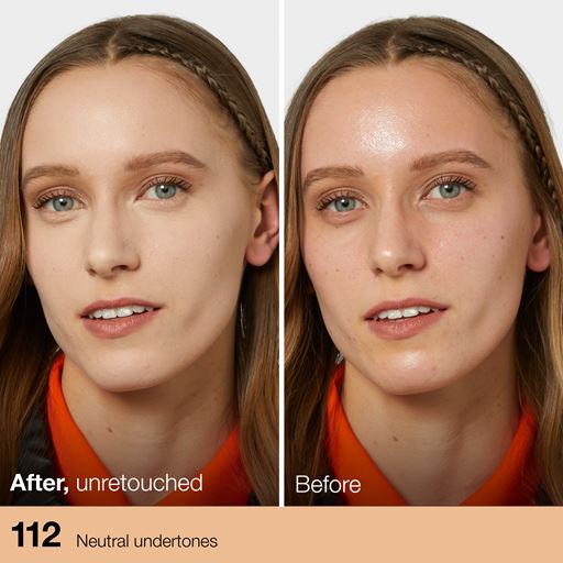 Maybelline Fit Me Matte   Poreless Foundation, 112 Soft Beige