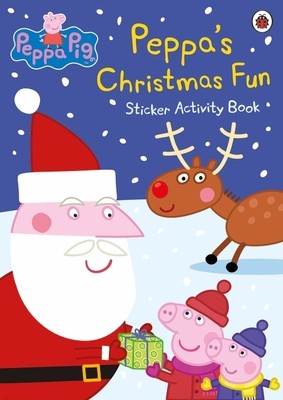 Peppa Pig: Peppa's Christmas Fun Sticker Activity Book - Peppa Pig (Paperback)