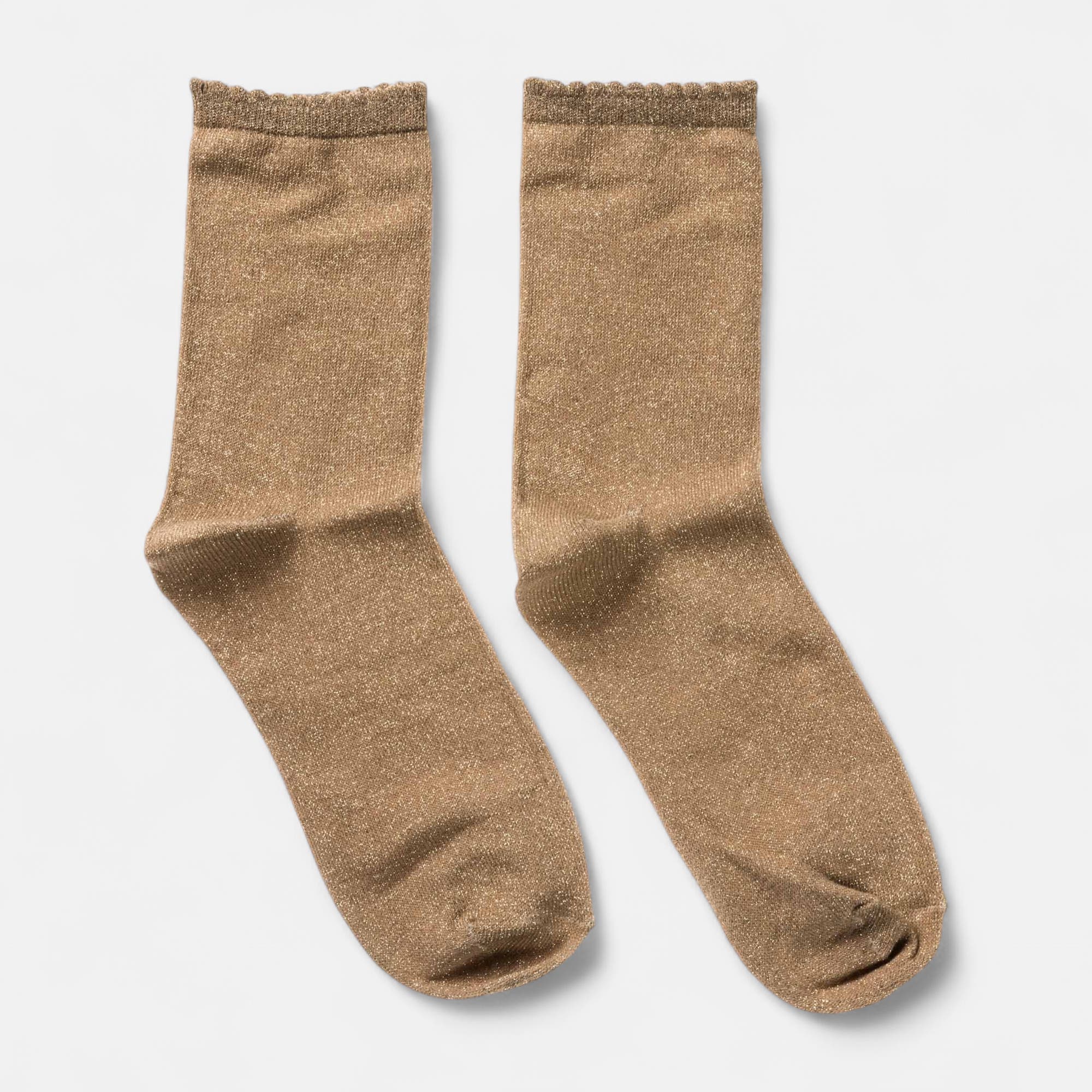 Chaussettes Femme beige