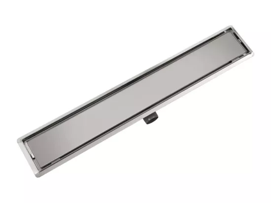 Drain de douche linéaire argenté 83 x 14 x 7 cm 02_0003058