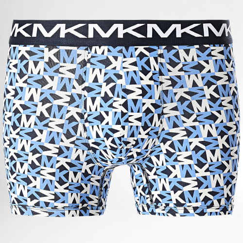 Lot De 3 Boxers 6F31X10033 Noir Bleu Clair